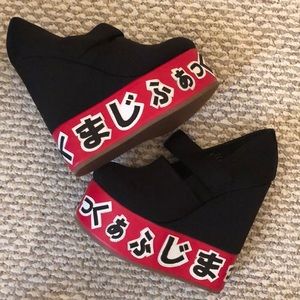 KILLER JEFFREY CAMPBELL WEDGES